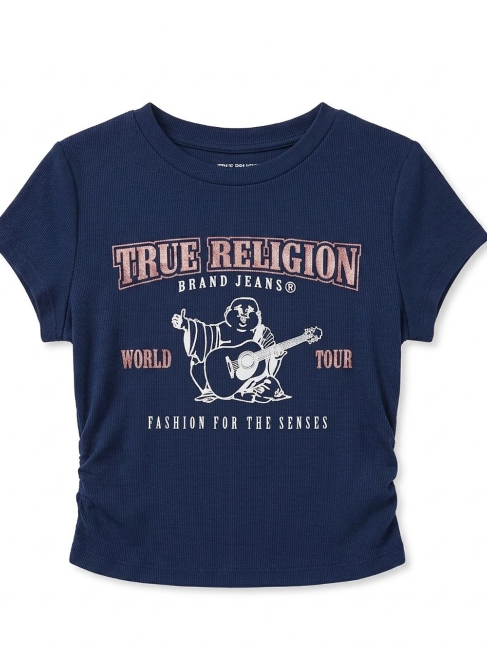 True Religion Y2K Graphic Crop Top - Size Medium Streetwear